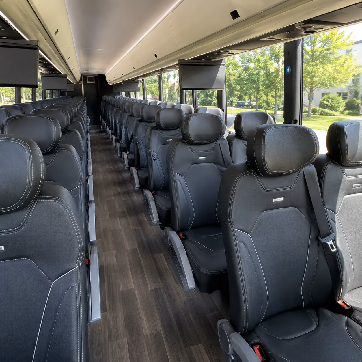 Kansas City Airport Shuttle & Transportation party bus exterior