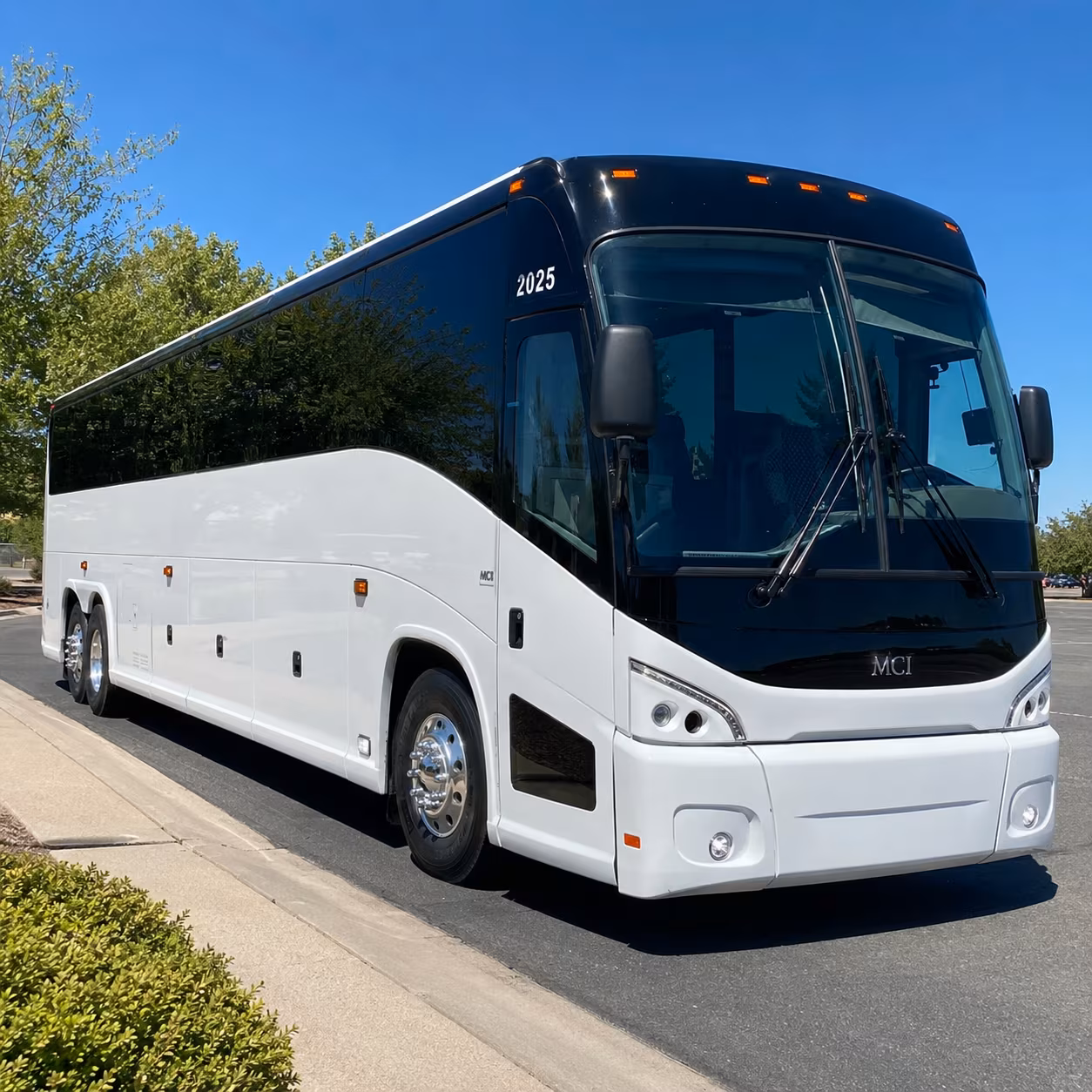 Kansas City Airport Shuttle & Transportation party bus exterior