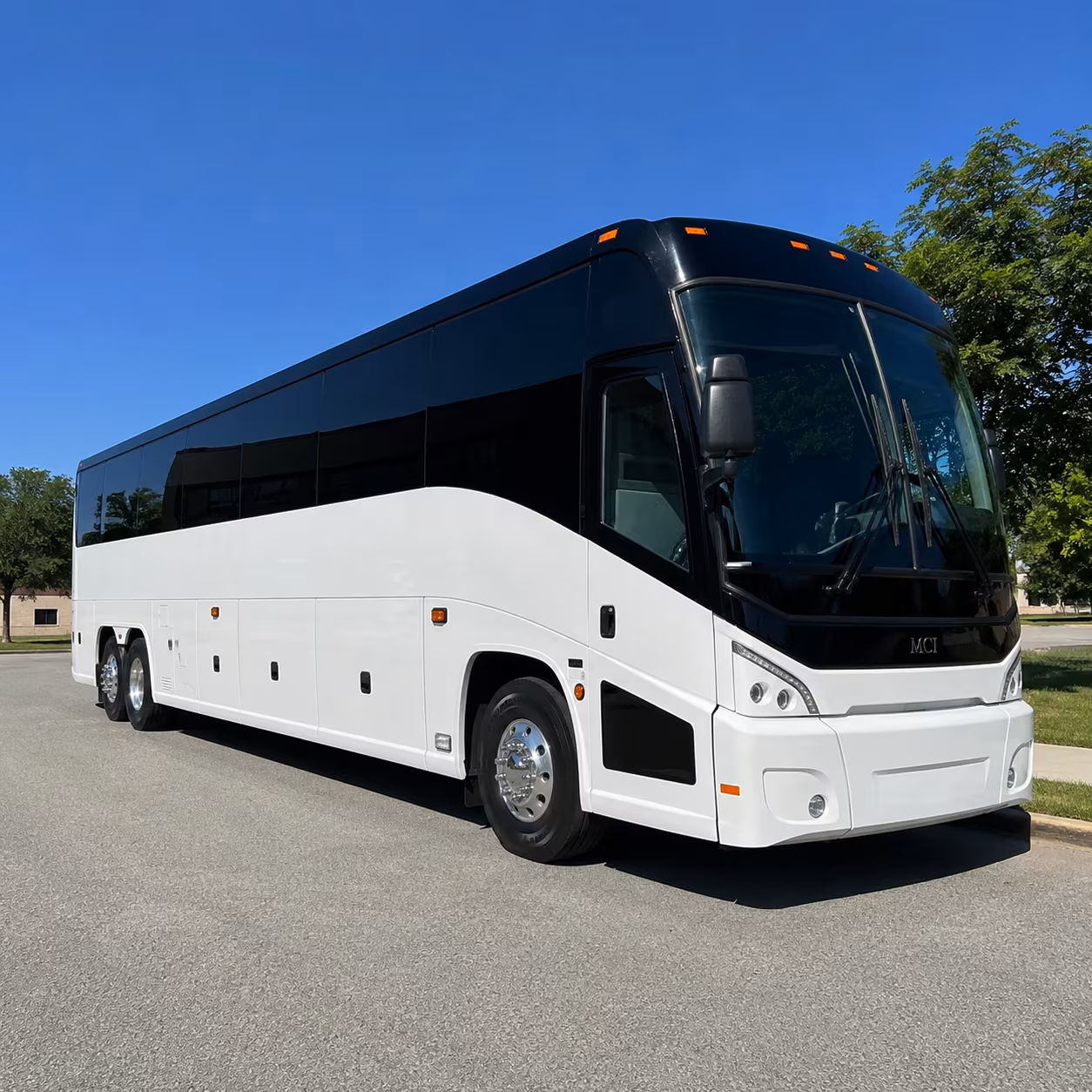 Kansas City Airport Shuttle & Transportation party bus exterior