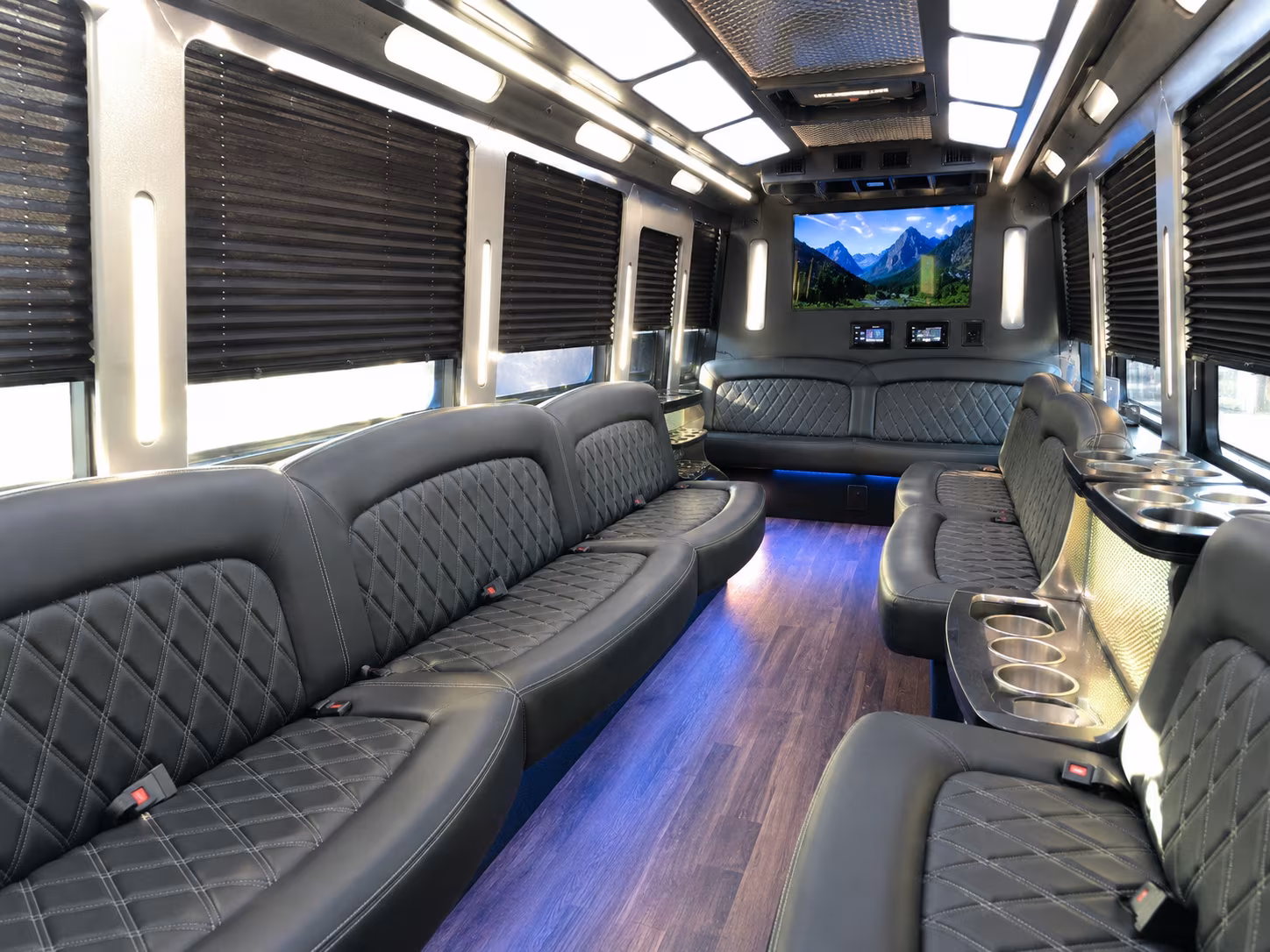 Kansas City Bachelor & Bachelorette Transportation party bus exterior