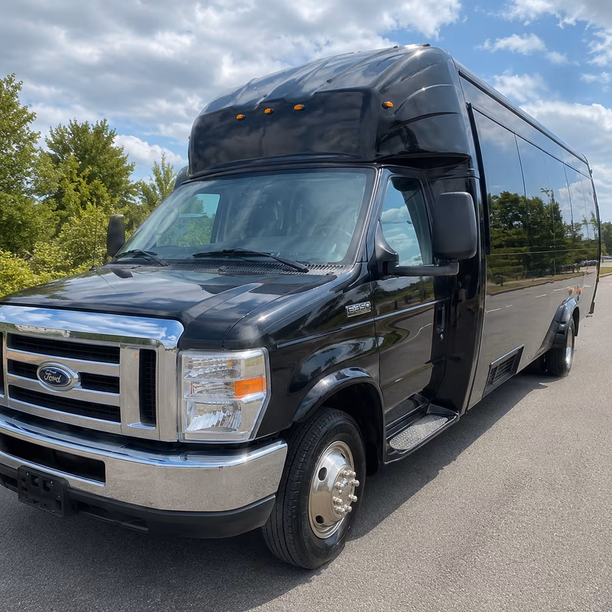 Kansas City Bachelor & Bachelorette Transportation party bus exterior