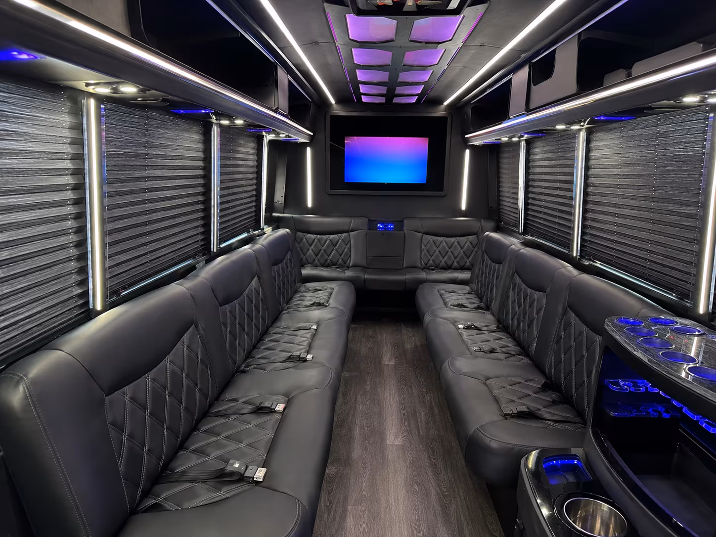 Kansas City Concert & Music Festival Transportation party bus exterior