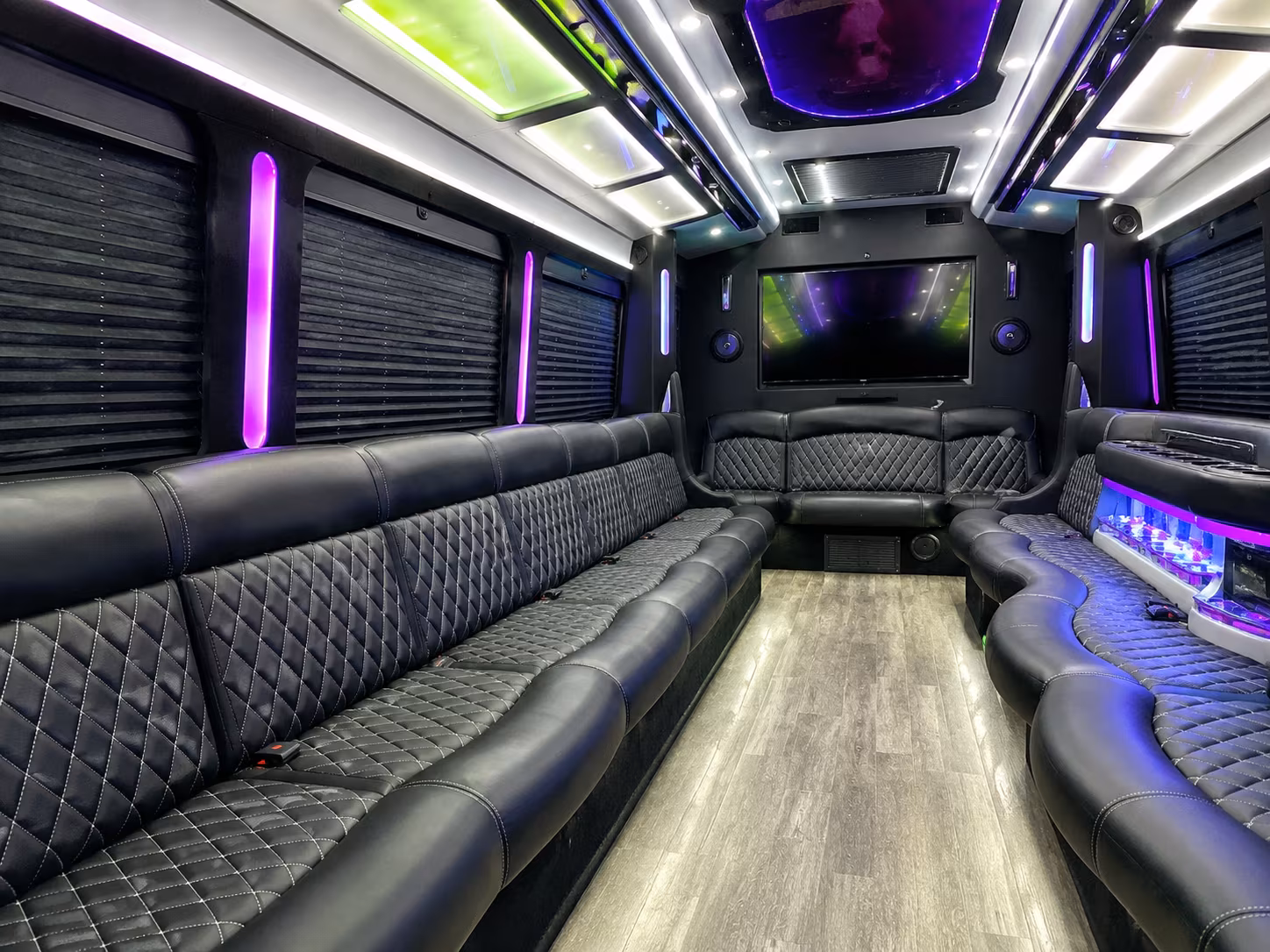 Kansas City Concert & Music Festival Transportation party bus exterior