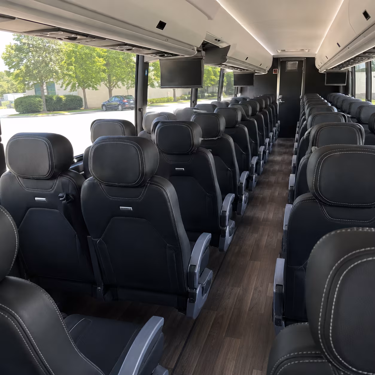 Kansas City Corporate Transportation party bus exterior
