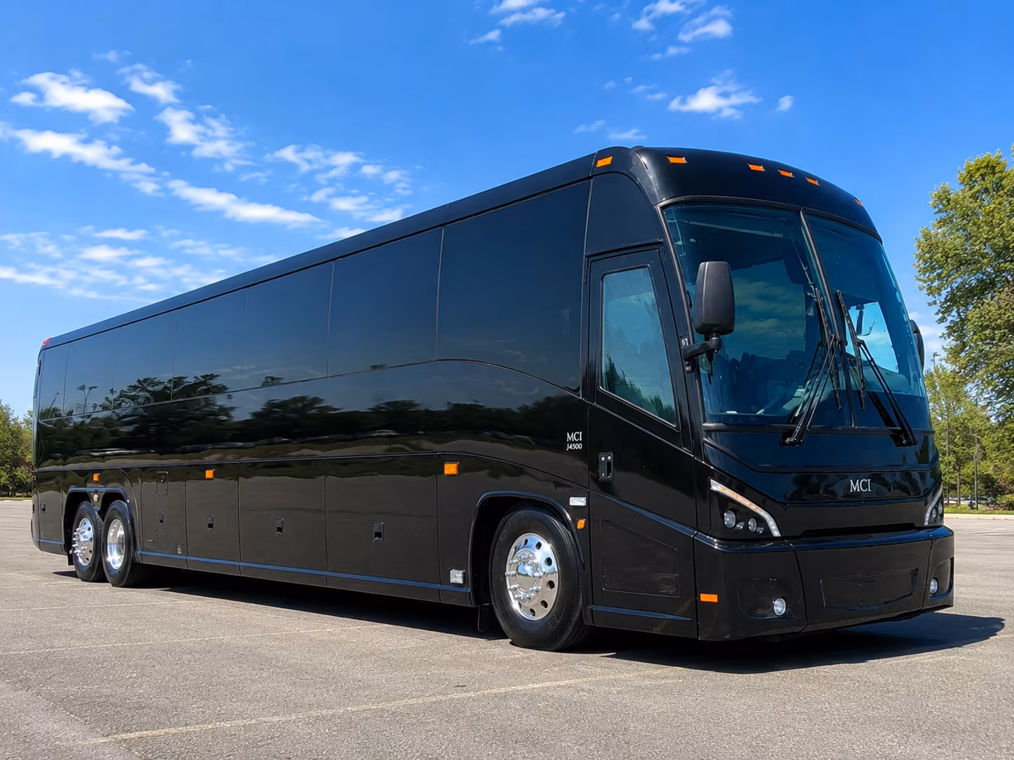 Kansas City Corporate Transportation party bus exterior
