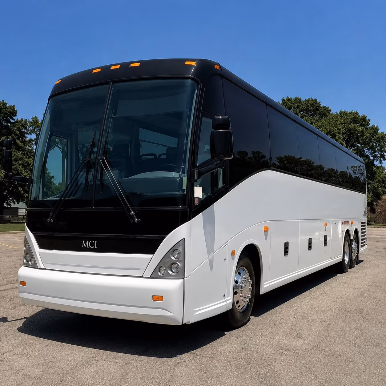 Kansas City Corporate Transportation party bus exterior