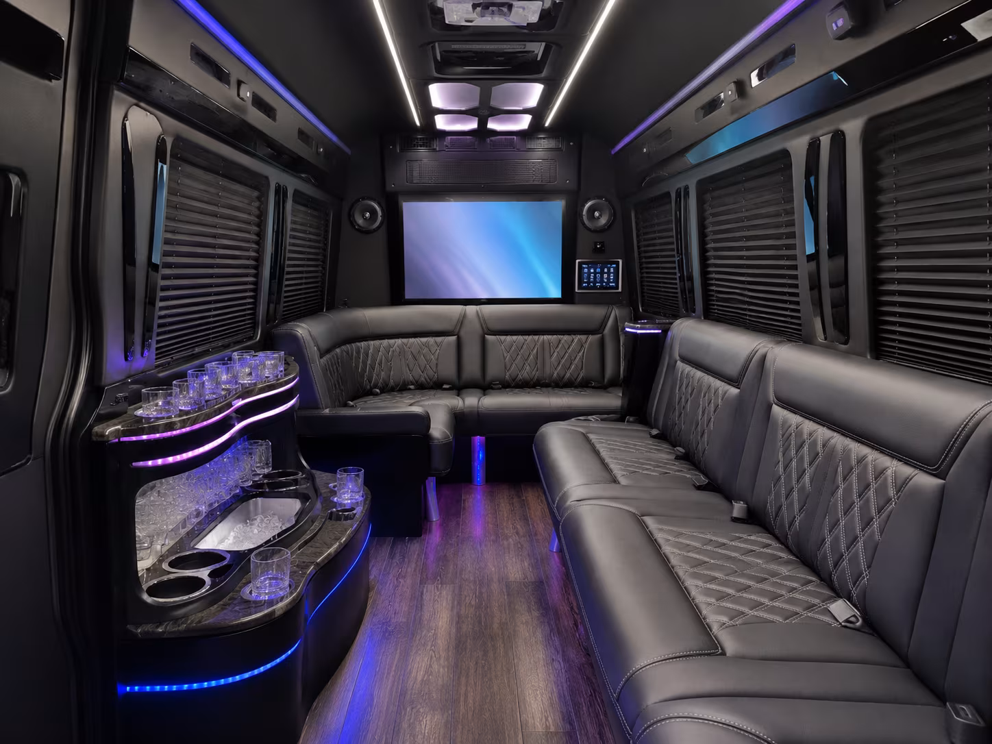 Kansas City Corporate Transportation onboard seating