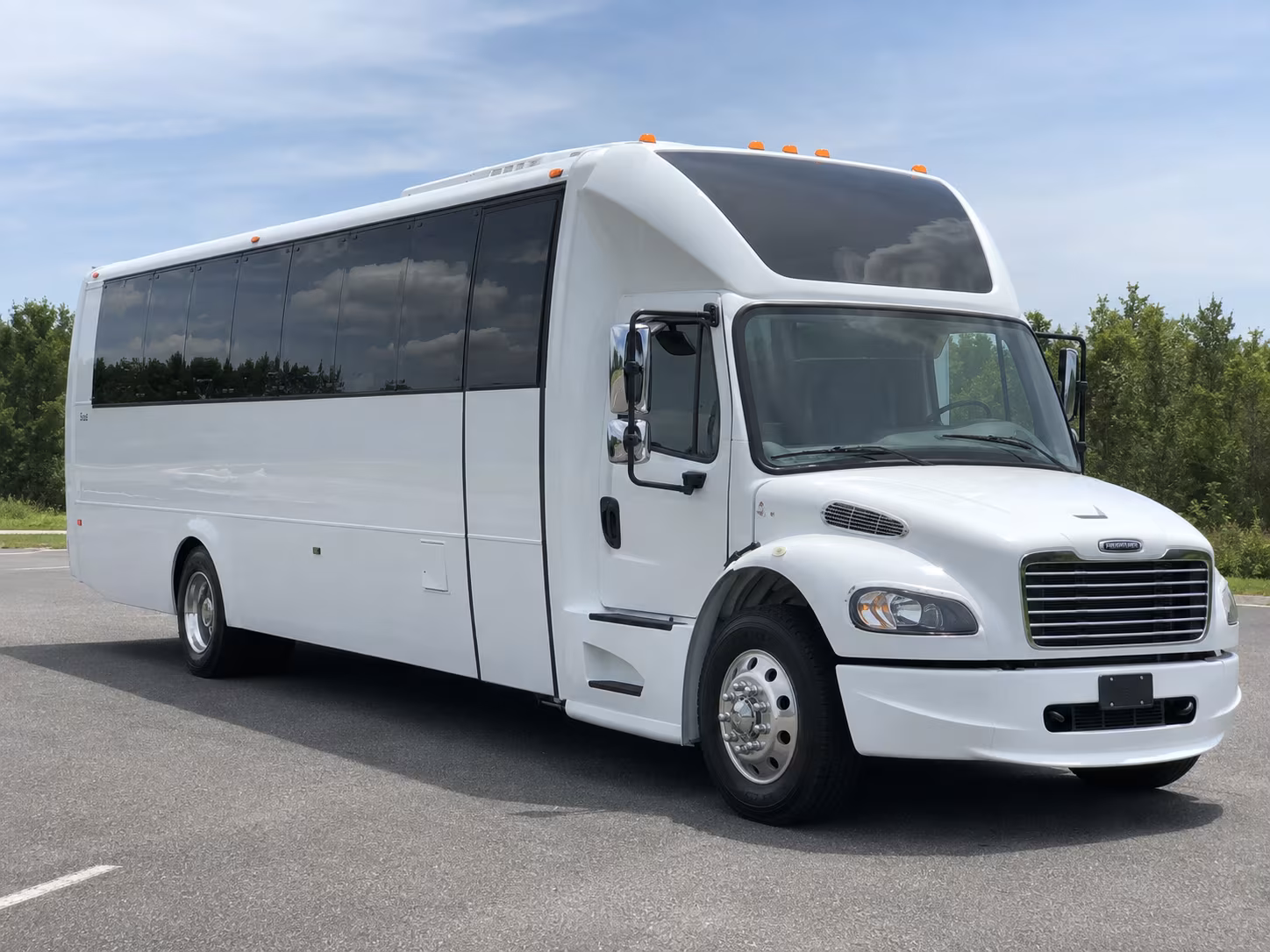 Kansas City Sporting Event Transportation party bus exterior