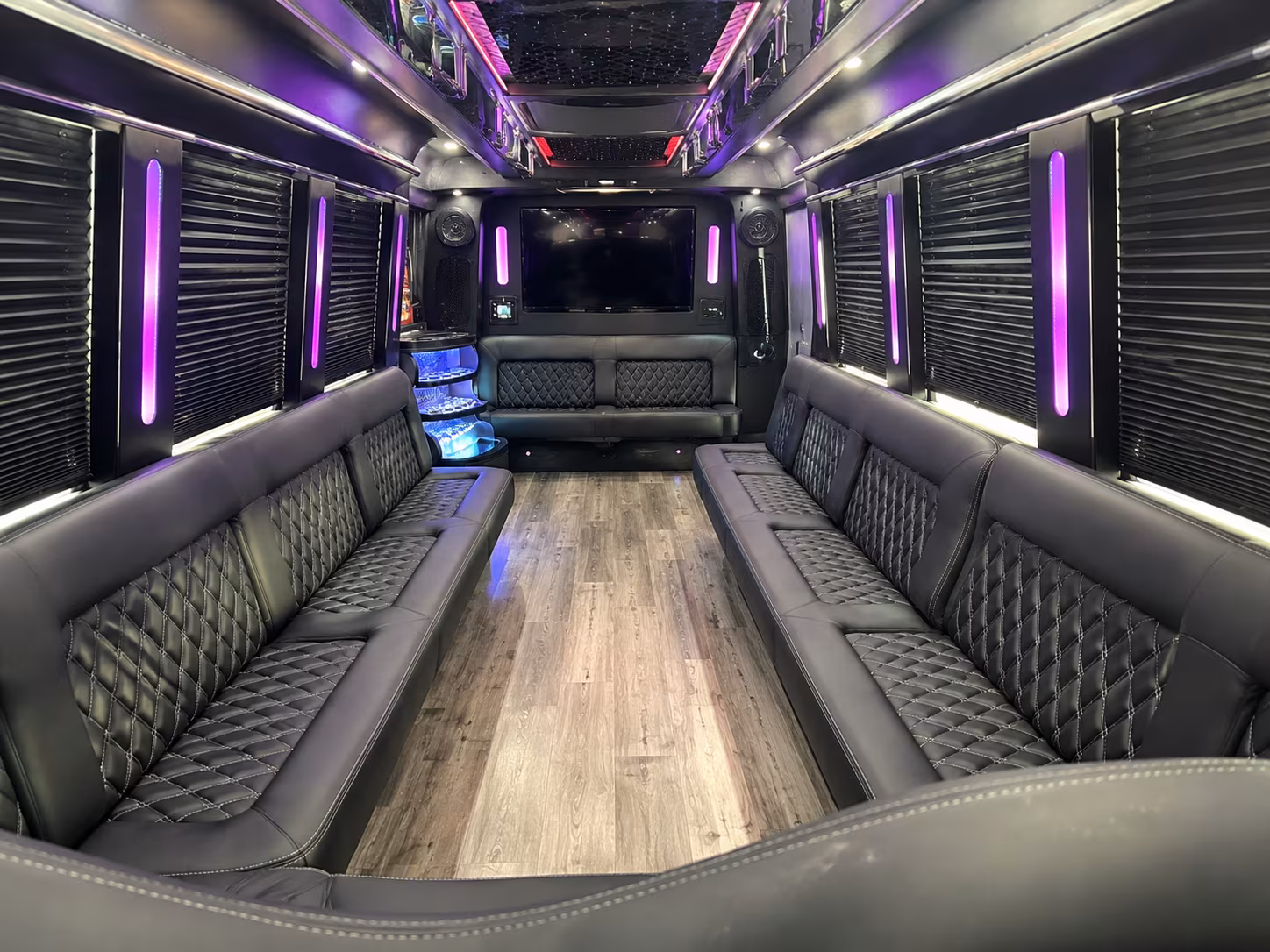 Kansas City Winery Tour & Pub Crawl Transportation onboard seating